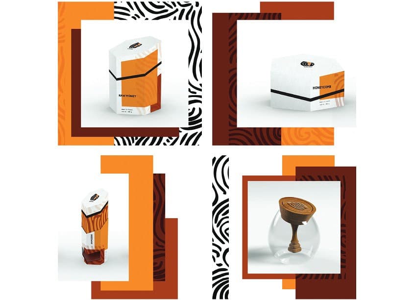 OMIEL Honey Packaging