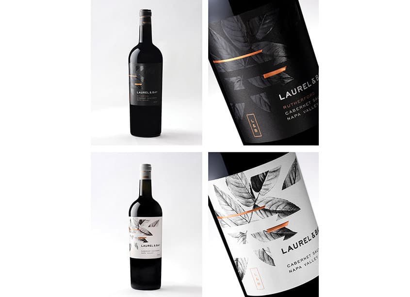 Laurel & Bay Wine Packaging