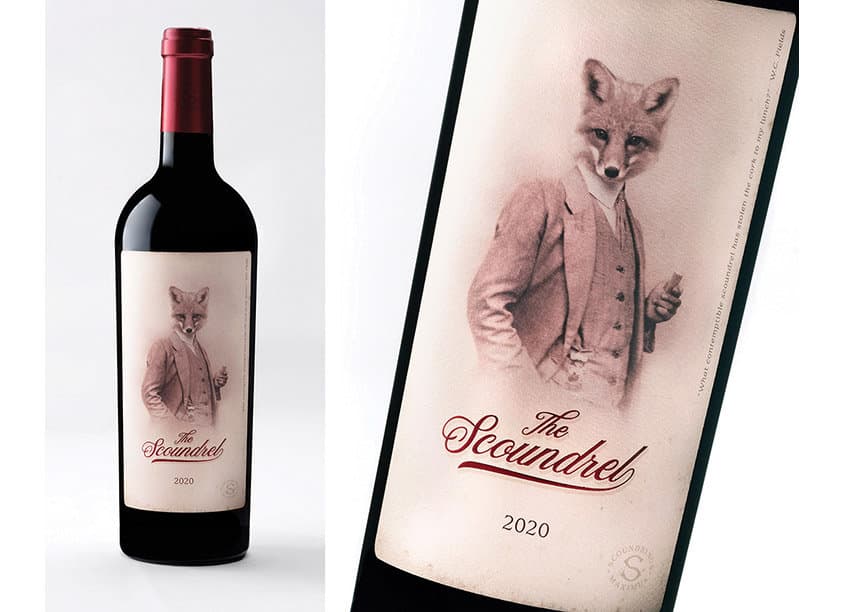 The Scoundrel Wine Packaging Redesign