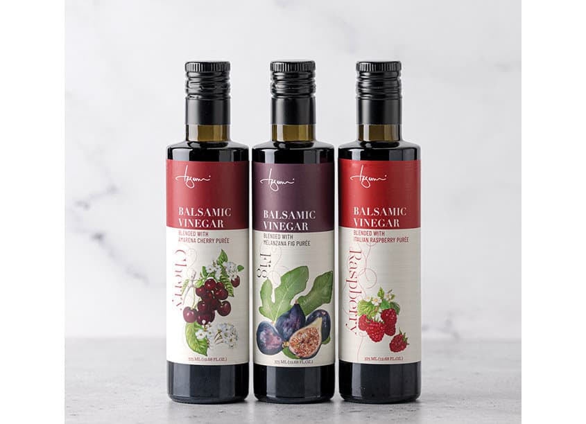 Flavored Vinegar Trio