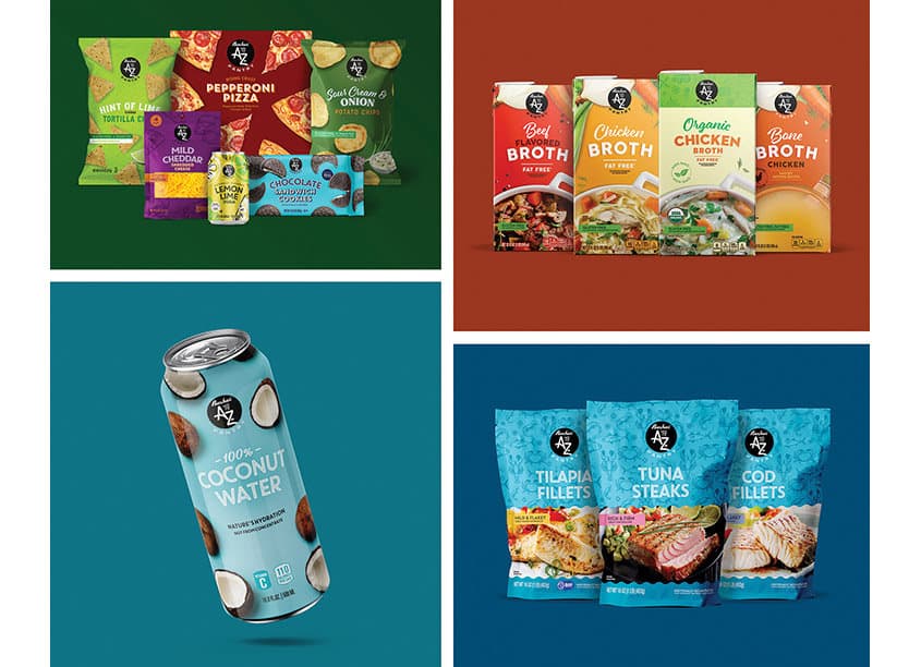 Bashas’ A to Z Pantry Brand Design