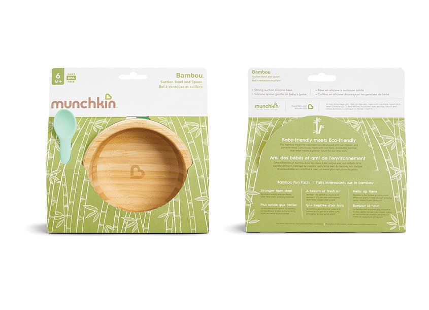 Suction Bowl and Spoon Set Packaging