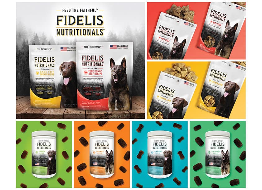 Fidelis Nutritionals Packaging.
