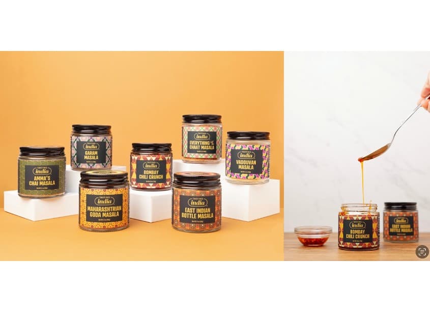 Spice Jar Label Design