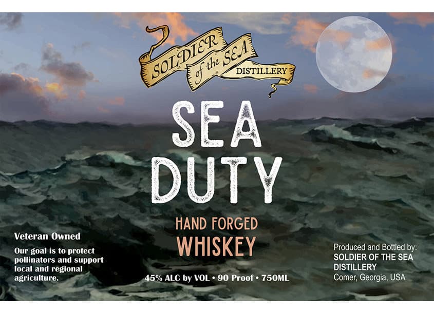 Sea Duty Label Design