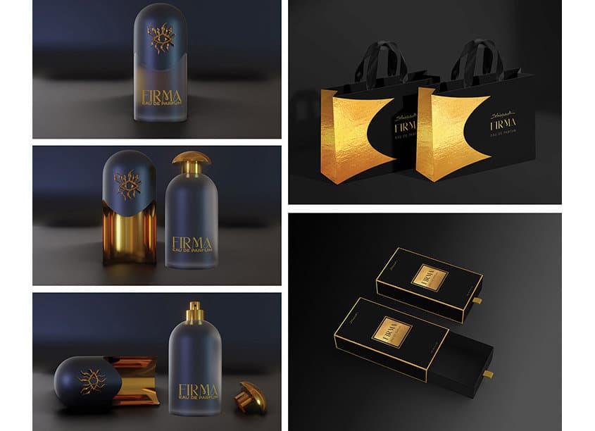 Schiaperelli ‘Firma: Eau de Parfum’ Package Design
