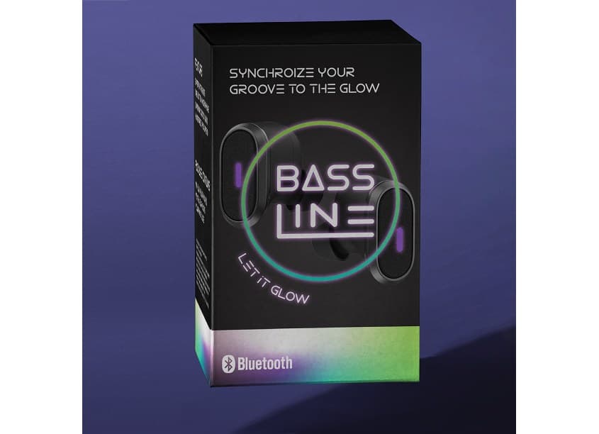 Bass Line Ear Buds Packaging