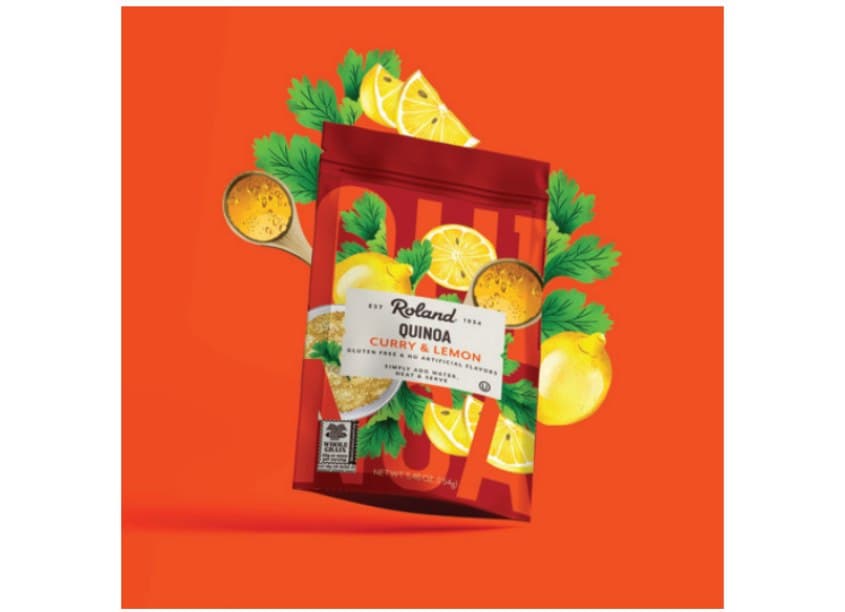 Flavored Quinoa & Israeli Couscous Packaging Design