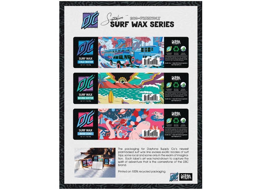 Eco-Friendly Surf Wax Series