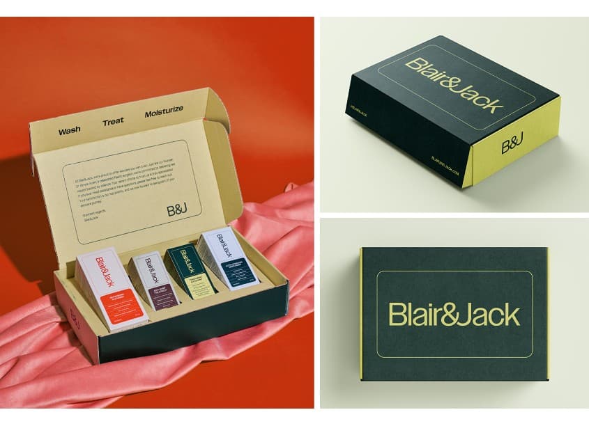 Blair & Jack Skincare Gift Box Shipper