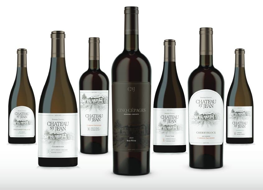 Chateau St. Jean Rebrand and Packaging