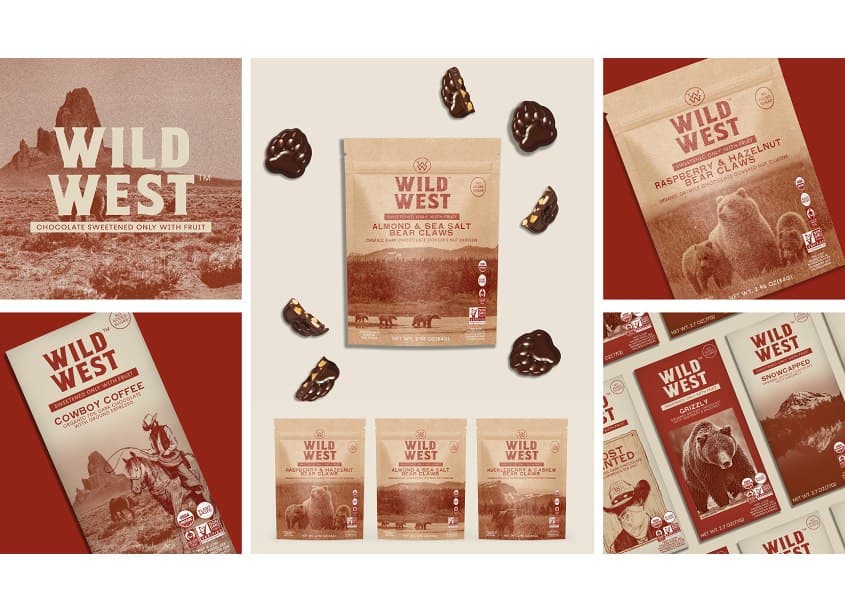 Wild West Chocolate Packaging
