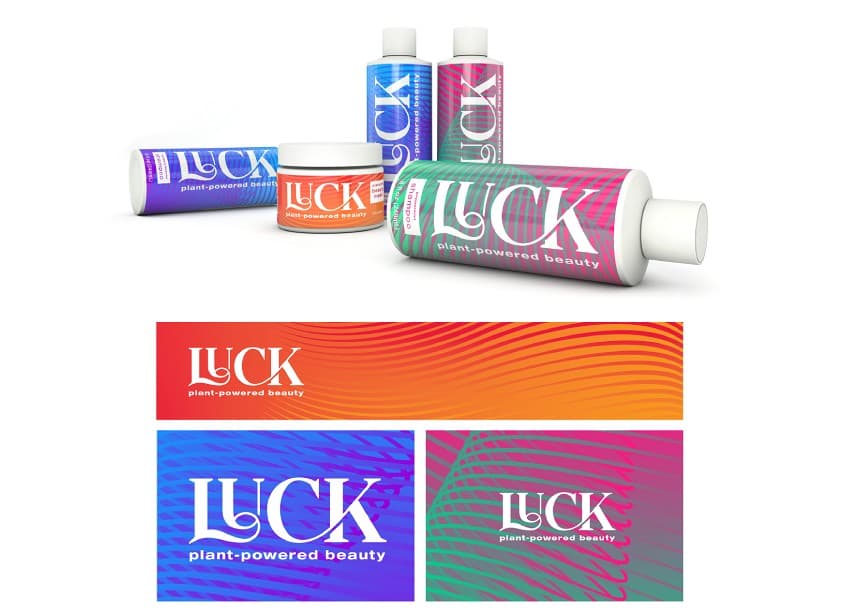 Luck Beauty Brand Identity & Packaging