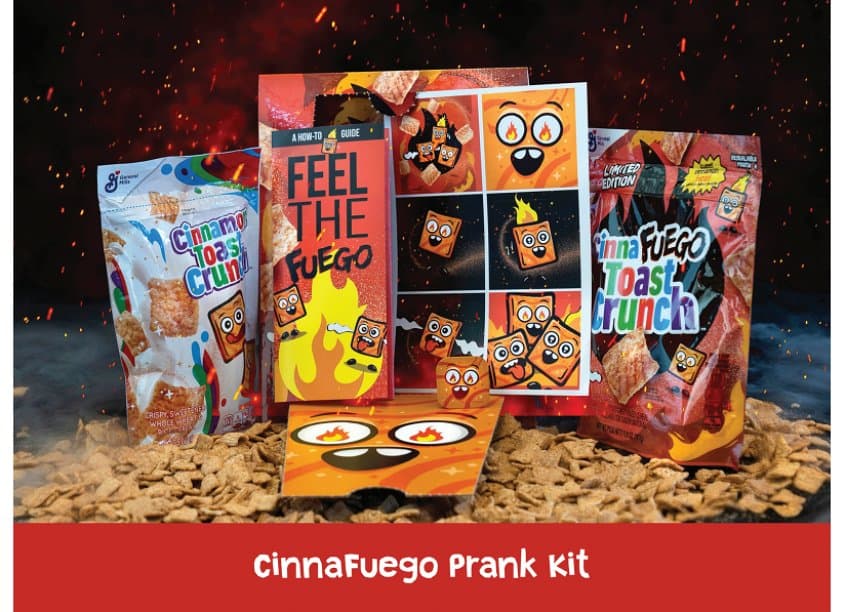 CinnaFuego Toast Crunch Packaging - Igniting Teen's Tastebuds with a Spicy New Take on Cereal