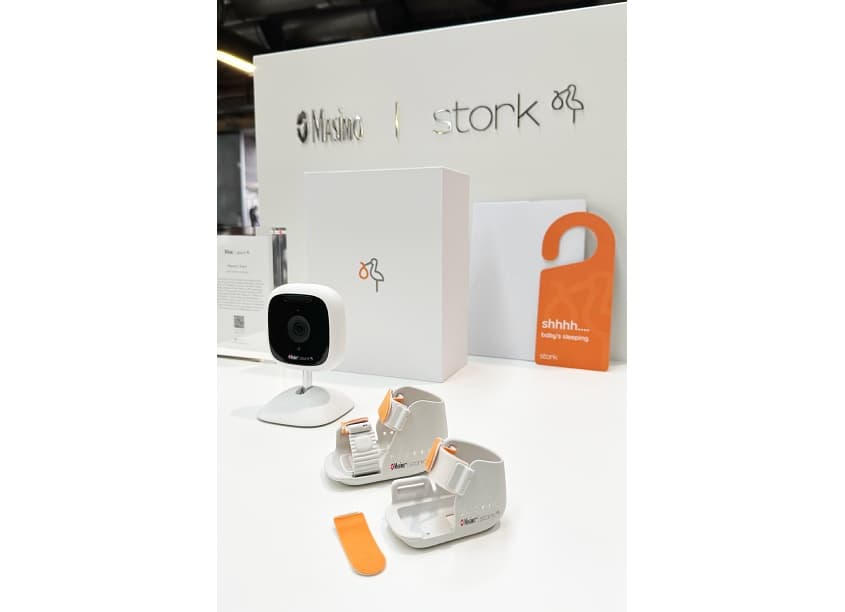 Masimo Stork Smart Home Baby Monitoring System Package Designs