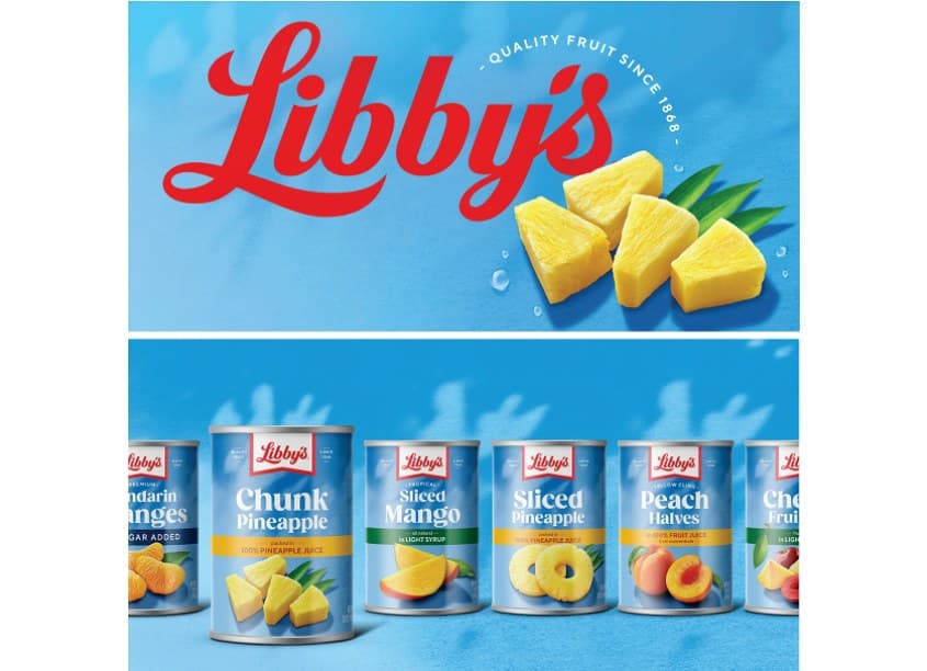 Libby's Fruits Packaging Redesign