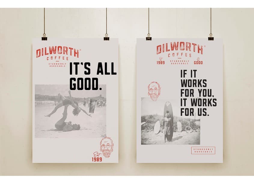 Dilworth Coffee All Good Poster