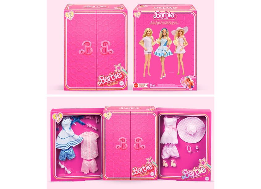 Barbie® the Movie – Fashion Pack With Three Iconic Film Outfits & Accessories
