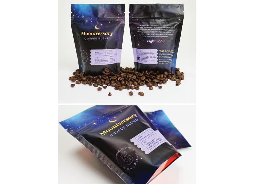 Eight Moon™ Coffee Packaging