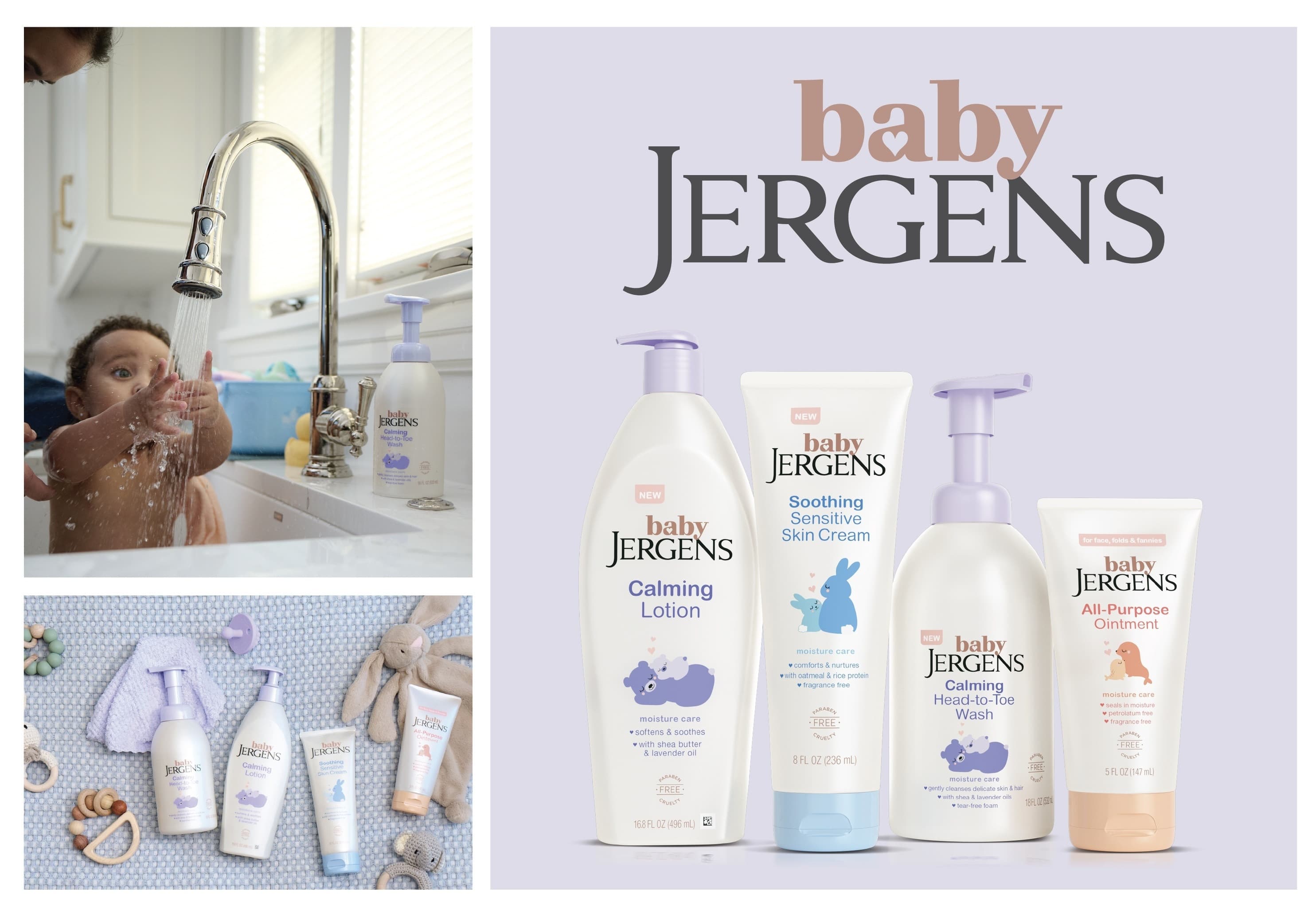 Baby Jergens Packaging and Branding