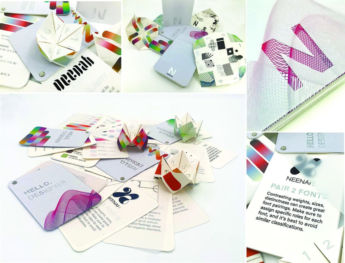 Neenah Paper Promotion Student Work