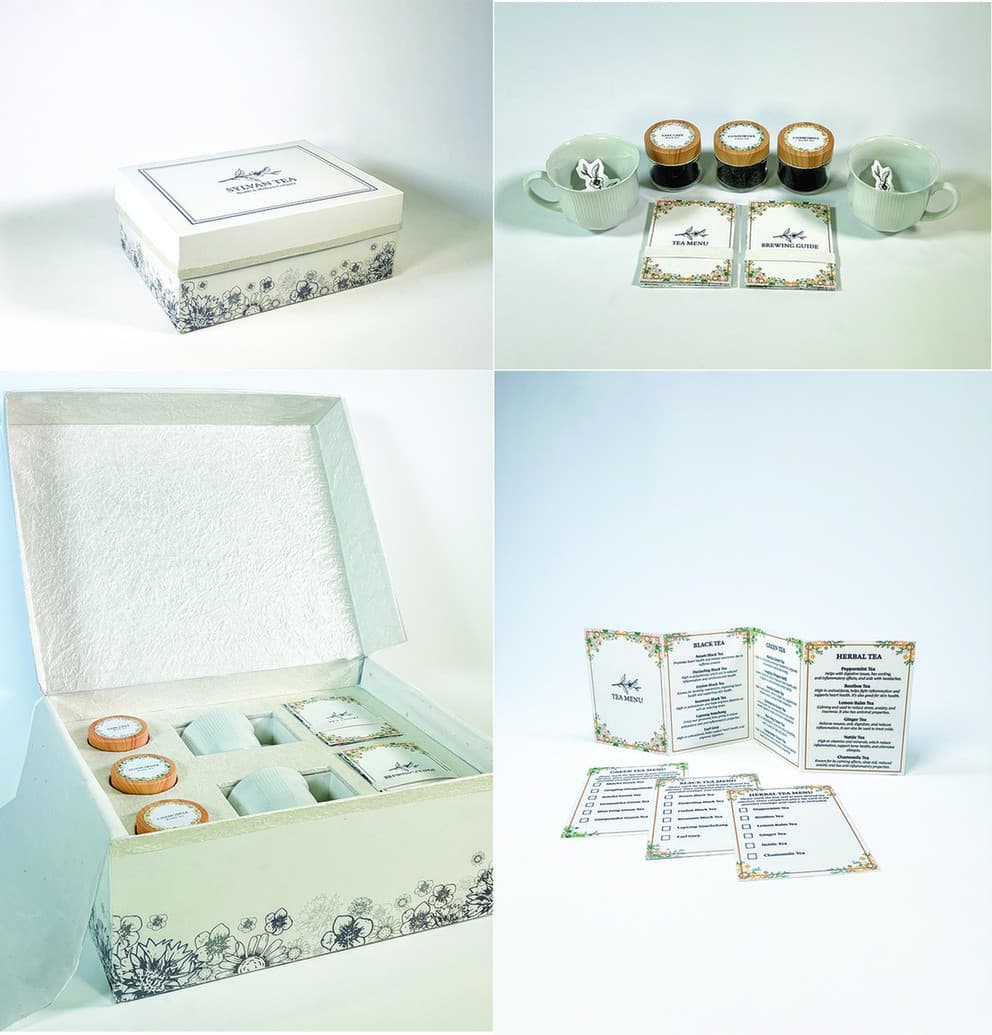 Sylvan Tea Packaging Student Work