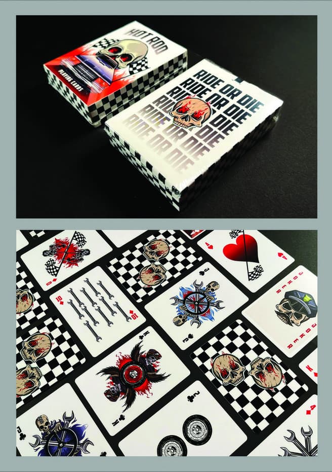 HOT ROD Playing Cards
