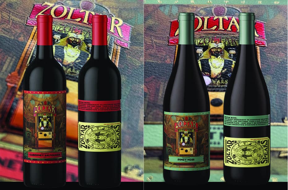 Zoltar Wines Package Design