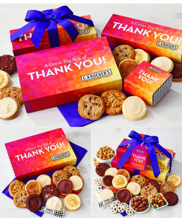 C.Krueger's Big Box of Thanks Packaging