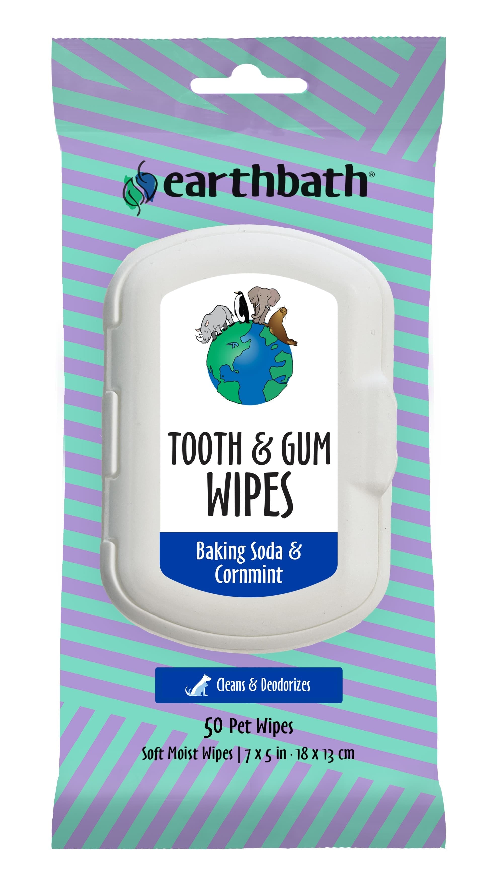 earthbath Tooth & Gum Wipes