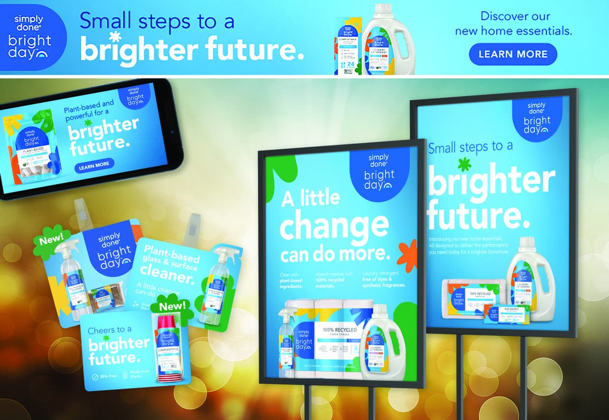 Simply Done Bright Day Launch Campaign