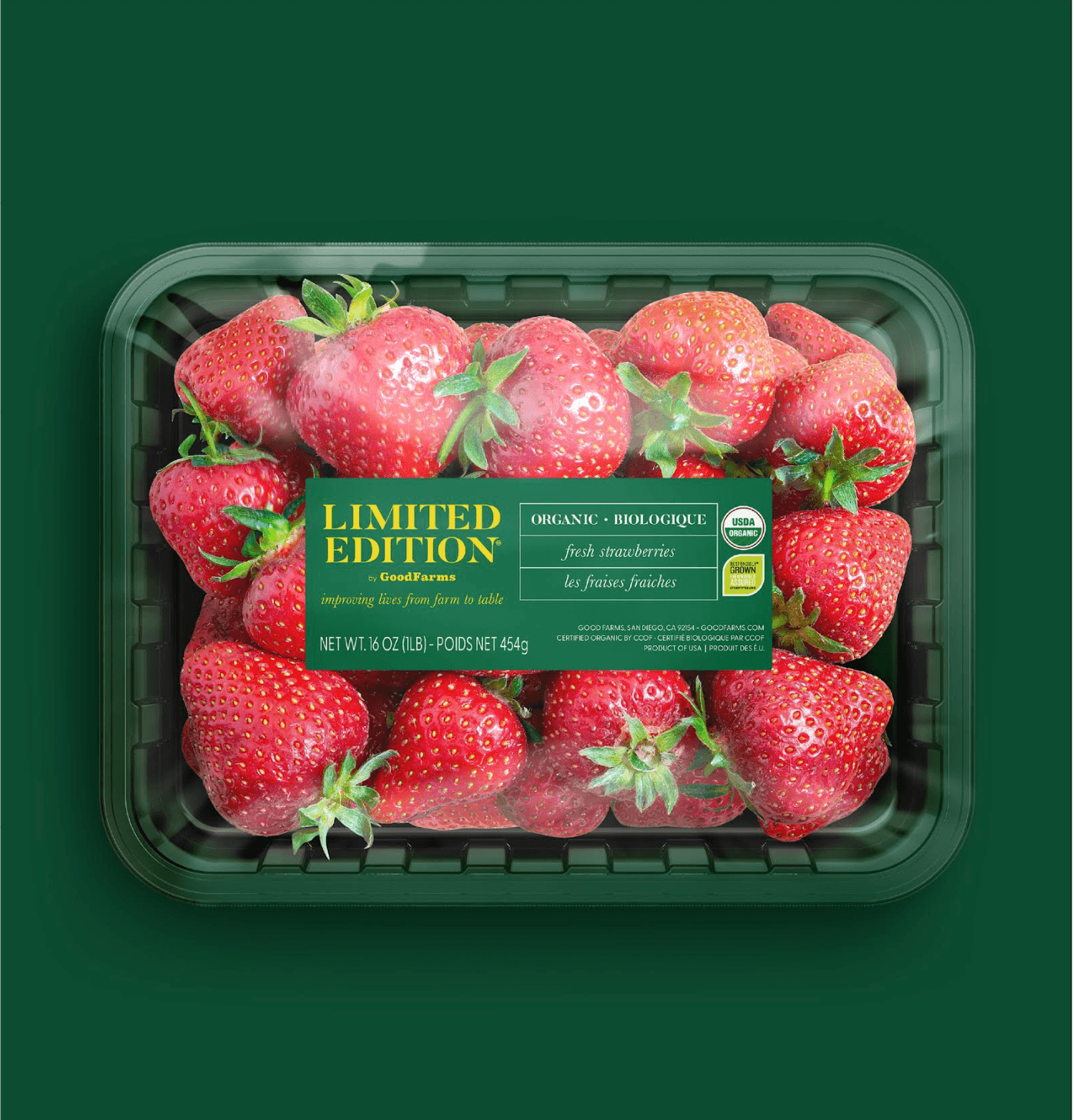 GoodFarms Limited Edition Organic Strawberries