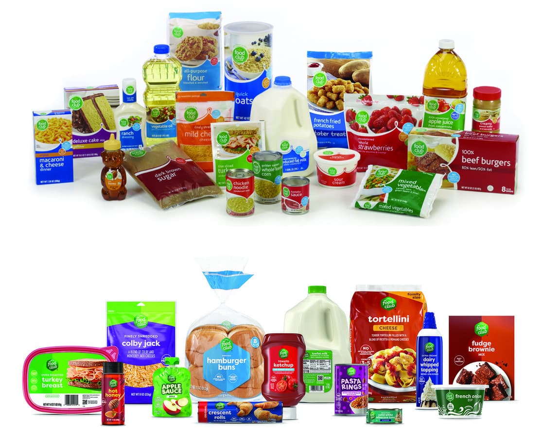Food Club Packaging Redesign