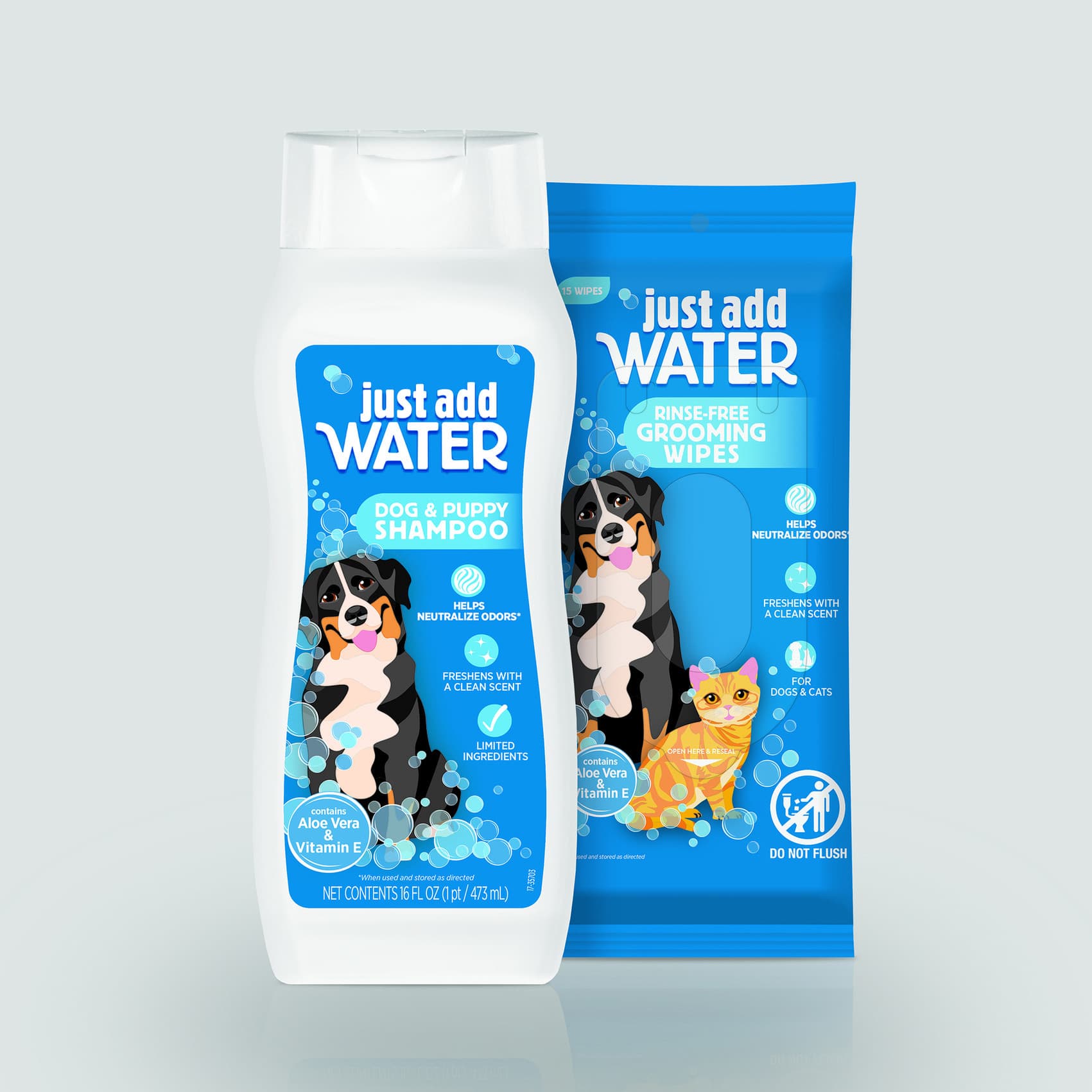 Just Add Water Grooming Products