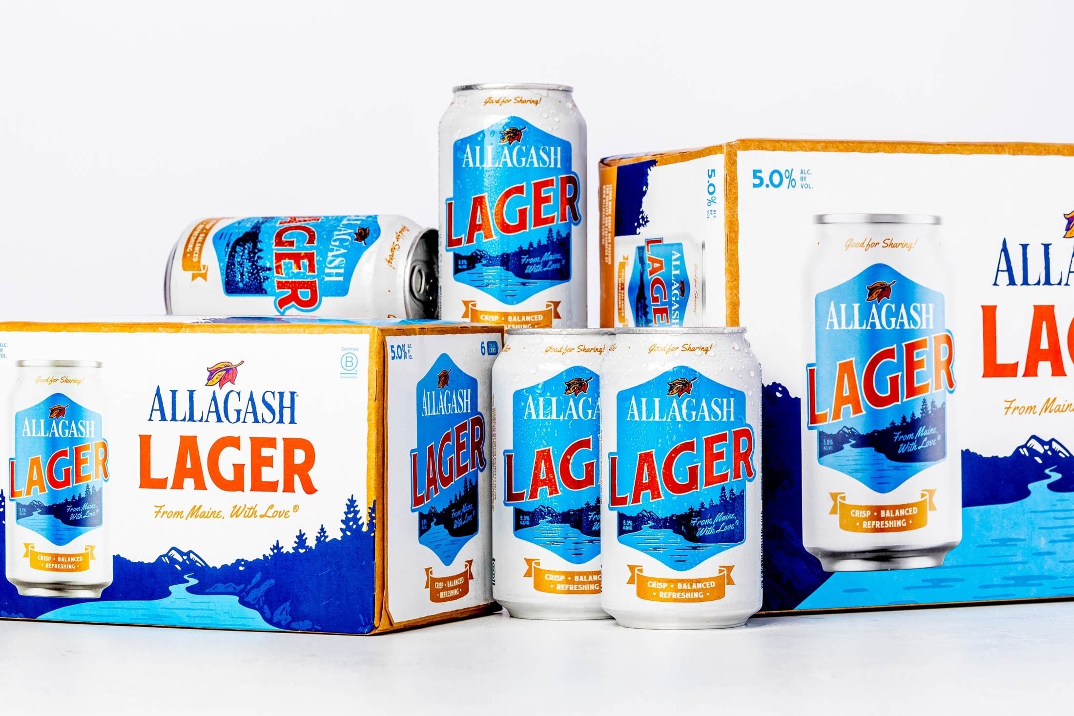 Allagash Lager Package Design