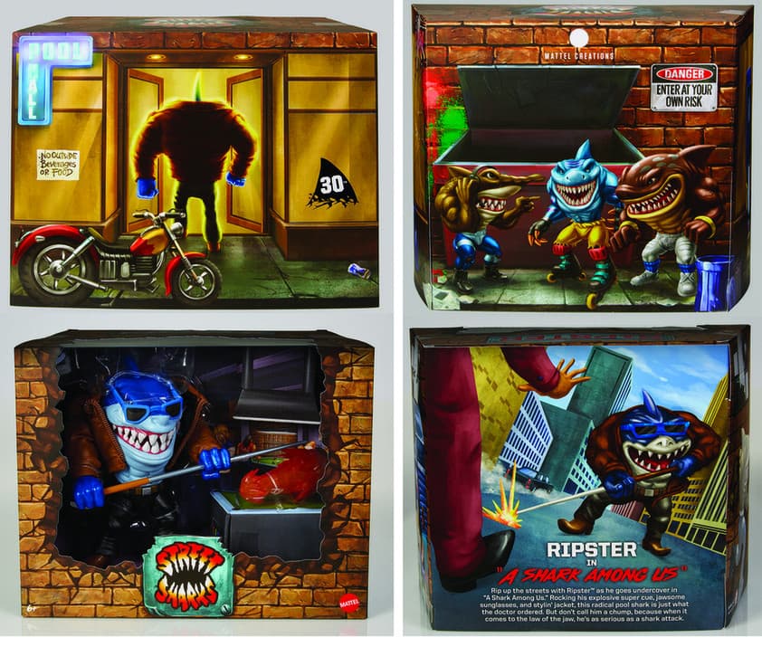 Street Sharks - SDCC Ripster in ‘A Shark Among Us’