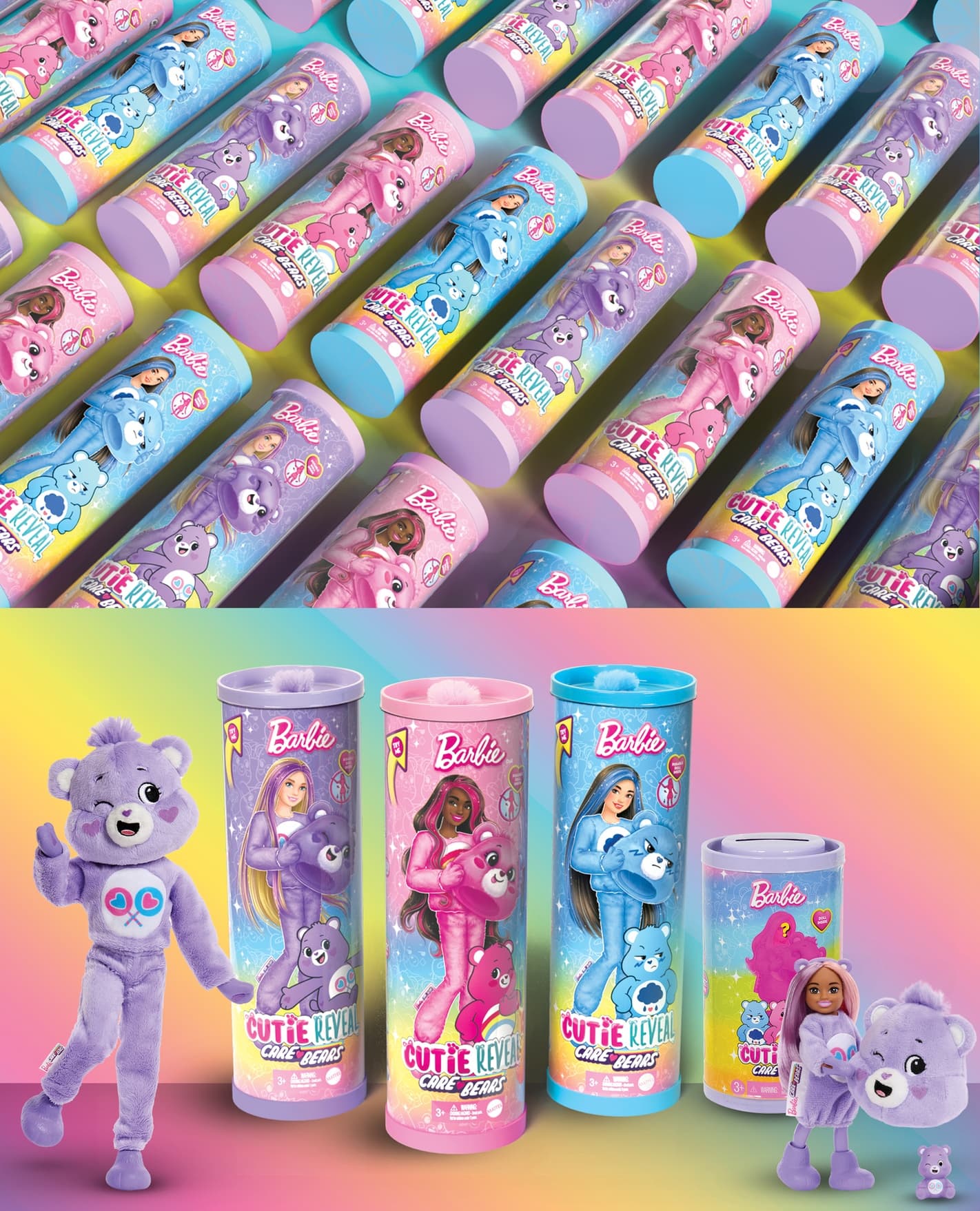 Barbie Cutie Reveal x Carebears