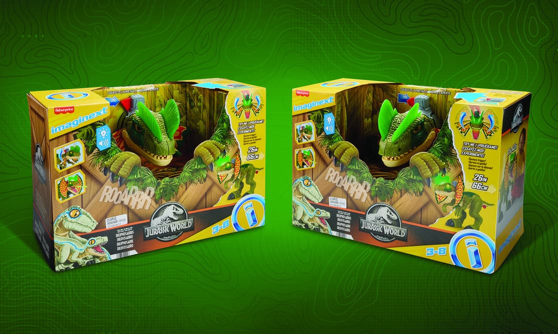 Imaginext Jurassic World Dilophosaurus