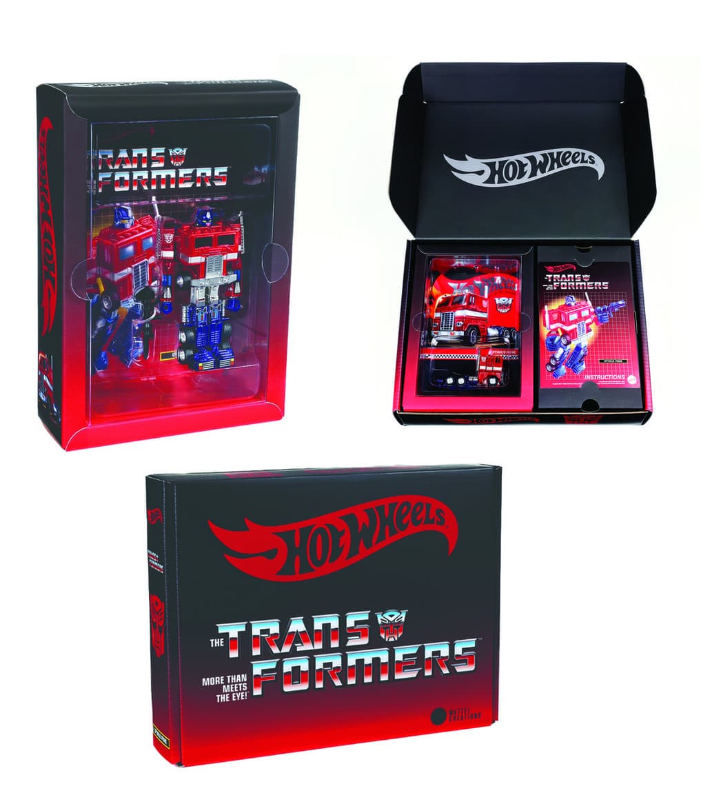 Hot Wheels x Transformers Mattel Creations Collaboration
