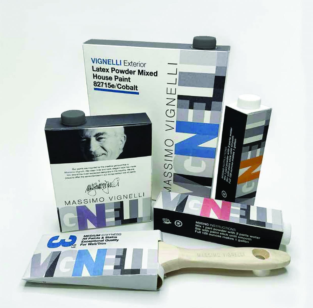 Vignelli Sustainable Paint Packaging