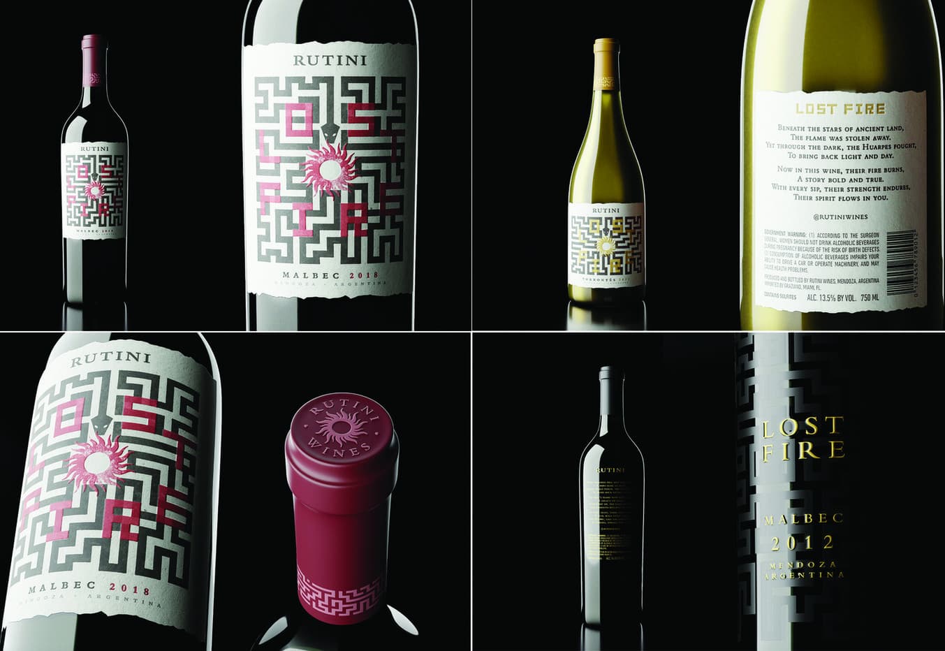 Rutini Wine Label Packaging