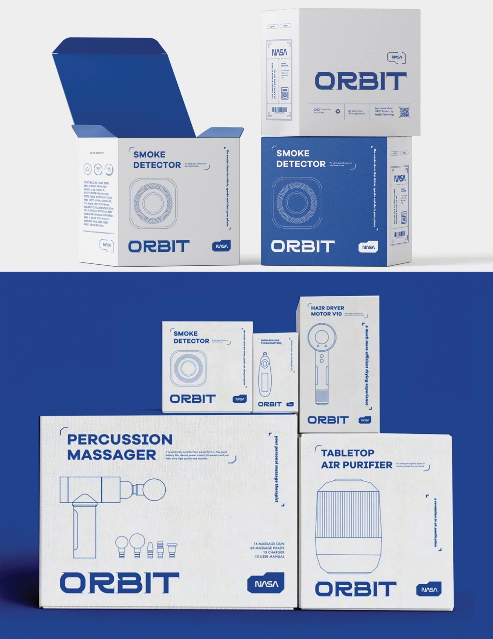 NASA Homeware Packaging