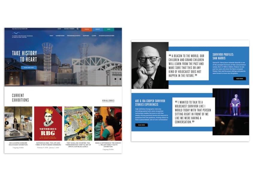 Illinois Holocaust Museum Website