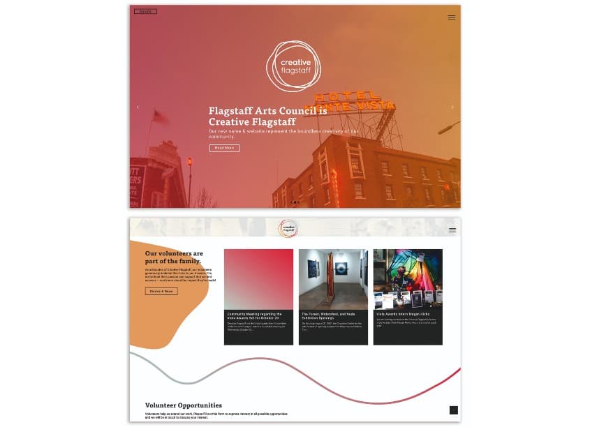Creative Flagstaff Rebrand