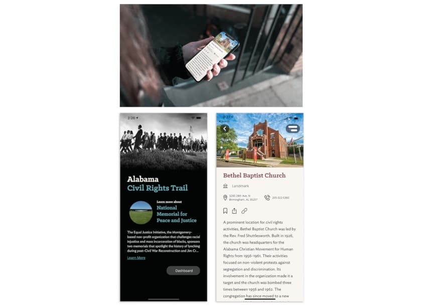 Alabama Civil Rights Trail App