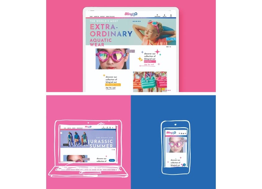 Bling2o Website Redesign