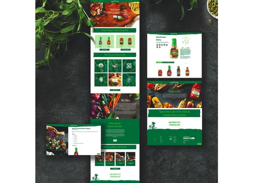 Organicville Website