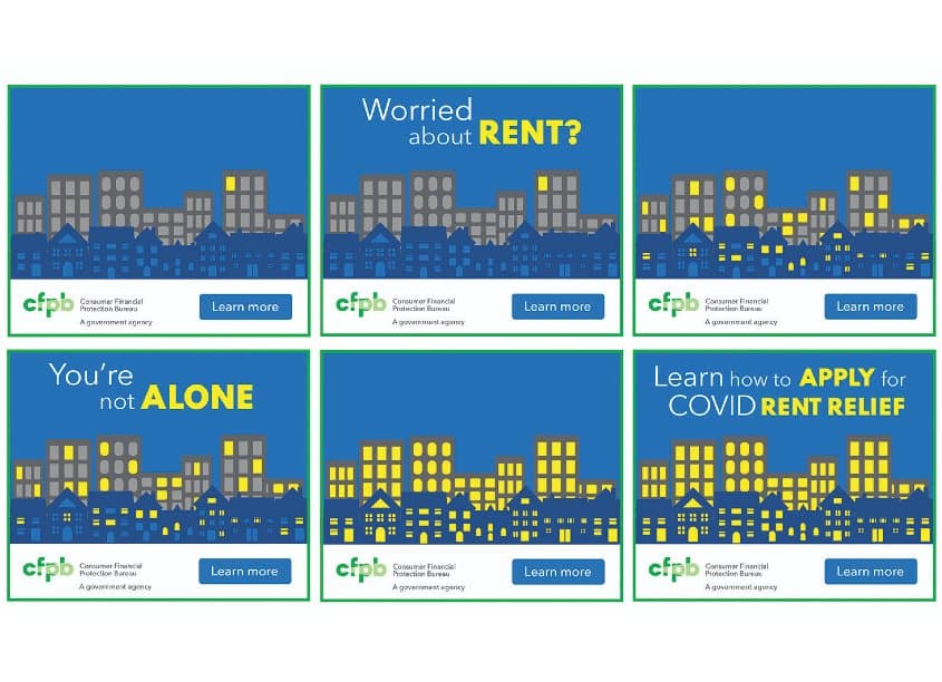 CFPB Renters Relief Campaign: Worried and Ashamed