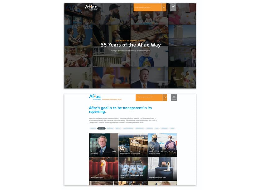 2020 Business & Responsibility Report | 65 Years of the Aflac Way