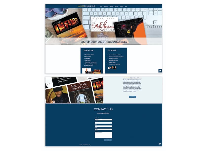 MAUGEDESIGN + HNP Website